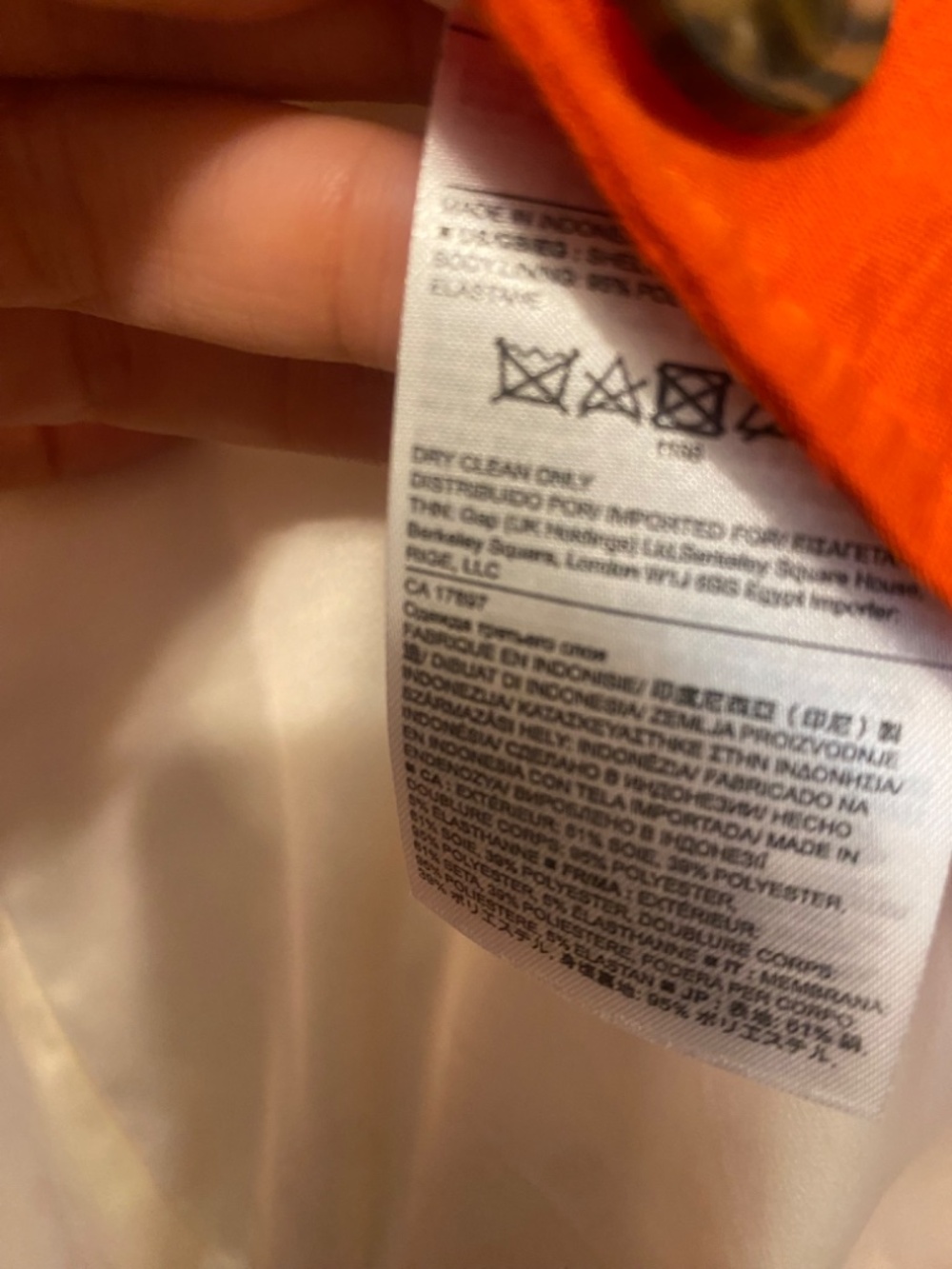 Banana republic orange blazer - Picture 6 of 9